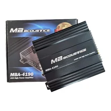 MBA-4190 آمپلی فایر چهار کانال ام بی اکوستیک